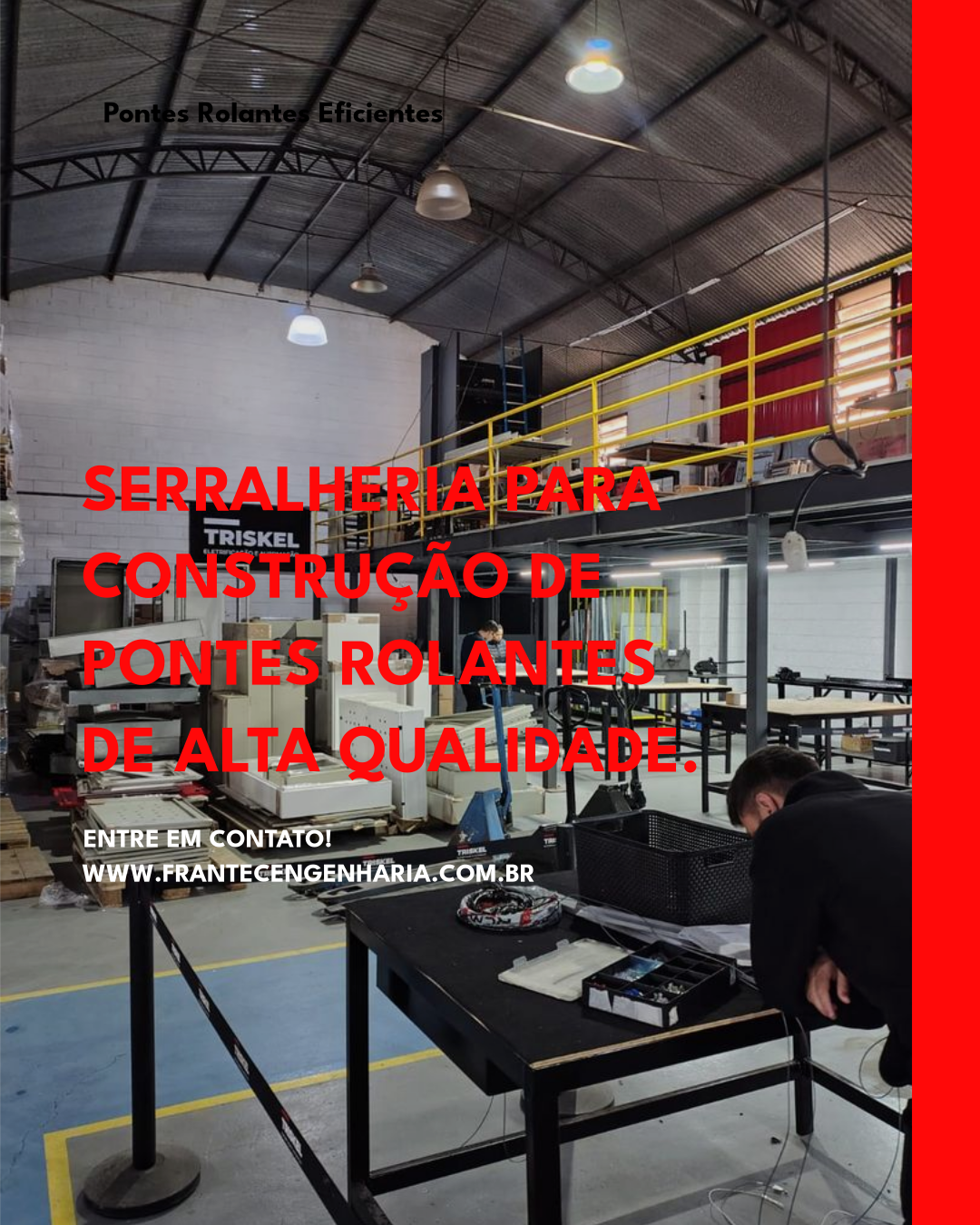 🔧✨ **Pontes Rolantes Eficientes**: A chave para a sua produtividade! ✨🔧